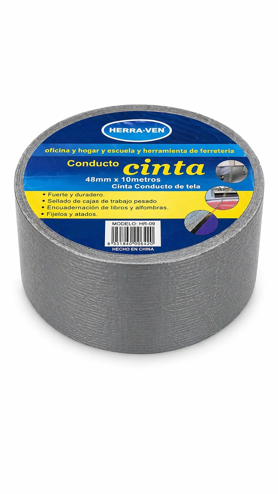 Cinta de embalar gris